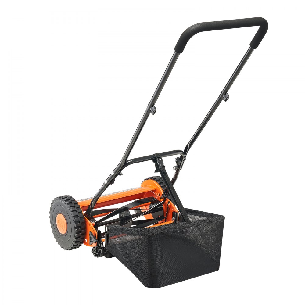 02953 VEVOR Manual Reel Lawn Mower with Grass Catc detail photo 10