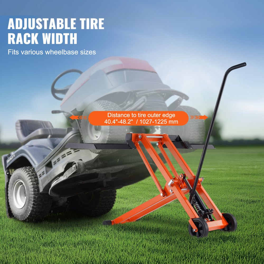 02963 VEVOR SX2806 500-Lb Hydraulic Lawn Mower Lif detail photo 4