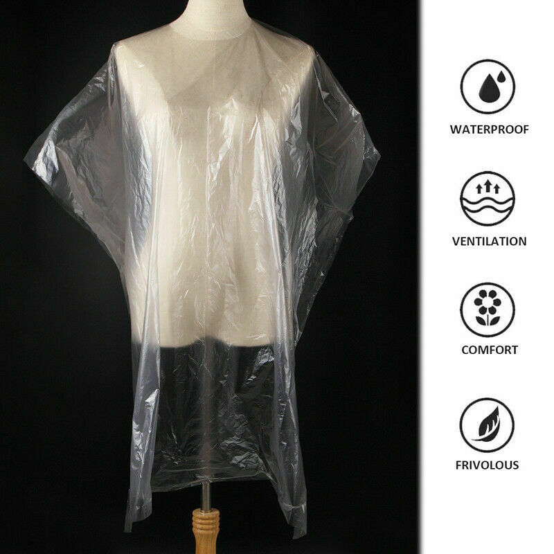 02598 Disposable Hairstyling Cape 130x150cm 100pcs detail photo 6