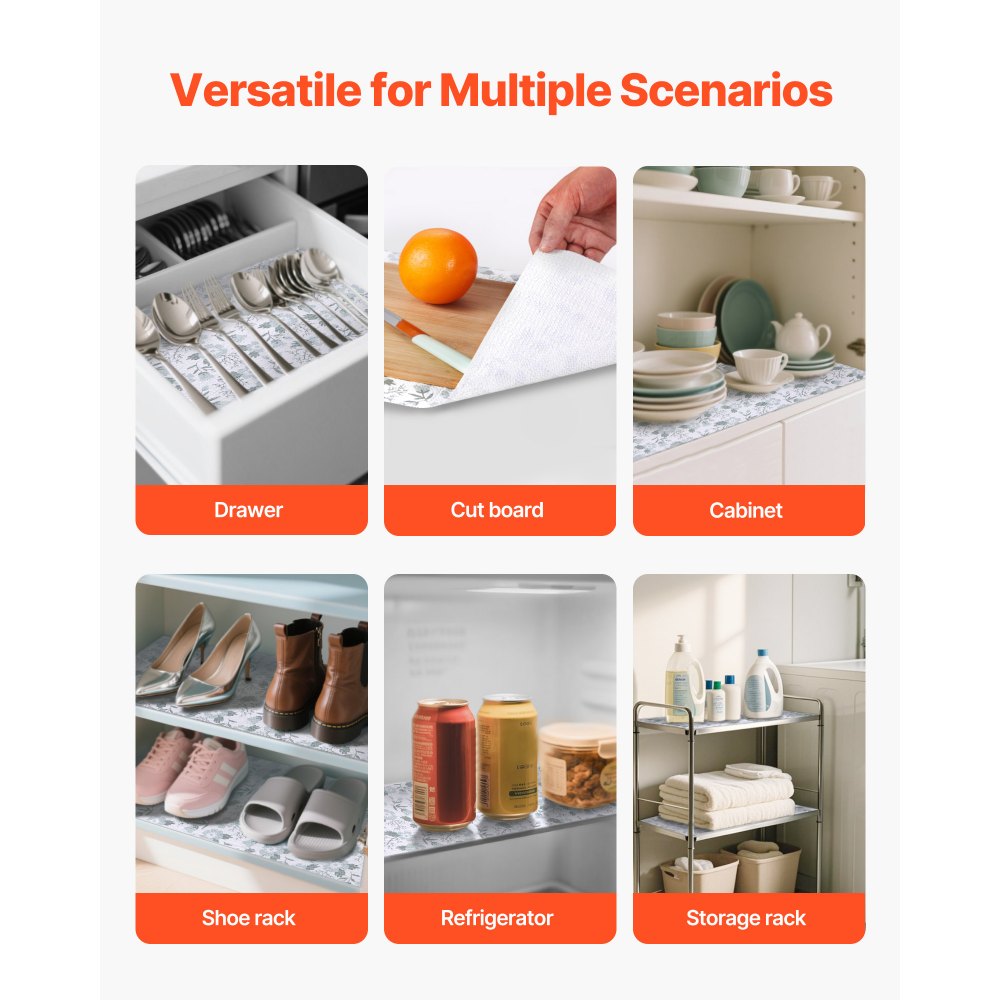 02933 VEVOR Shelf Liners And Drawer Liners PVC Flo detail photo 6