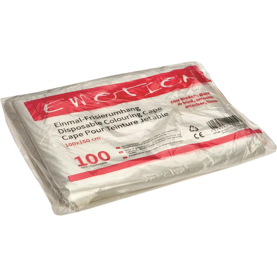 02606 Disposable Hairstyling Cape 100PCS 130x150cm detail photo 2