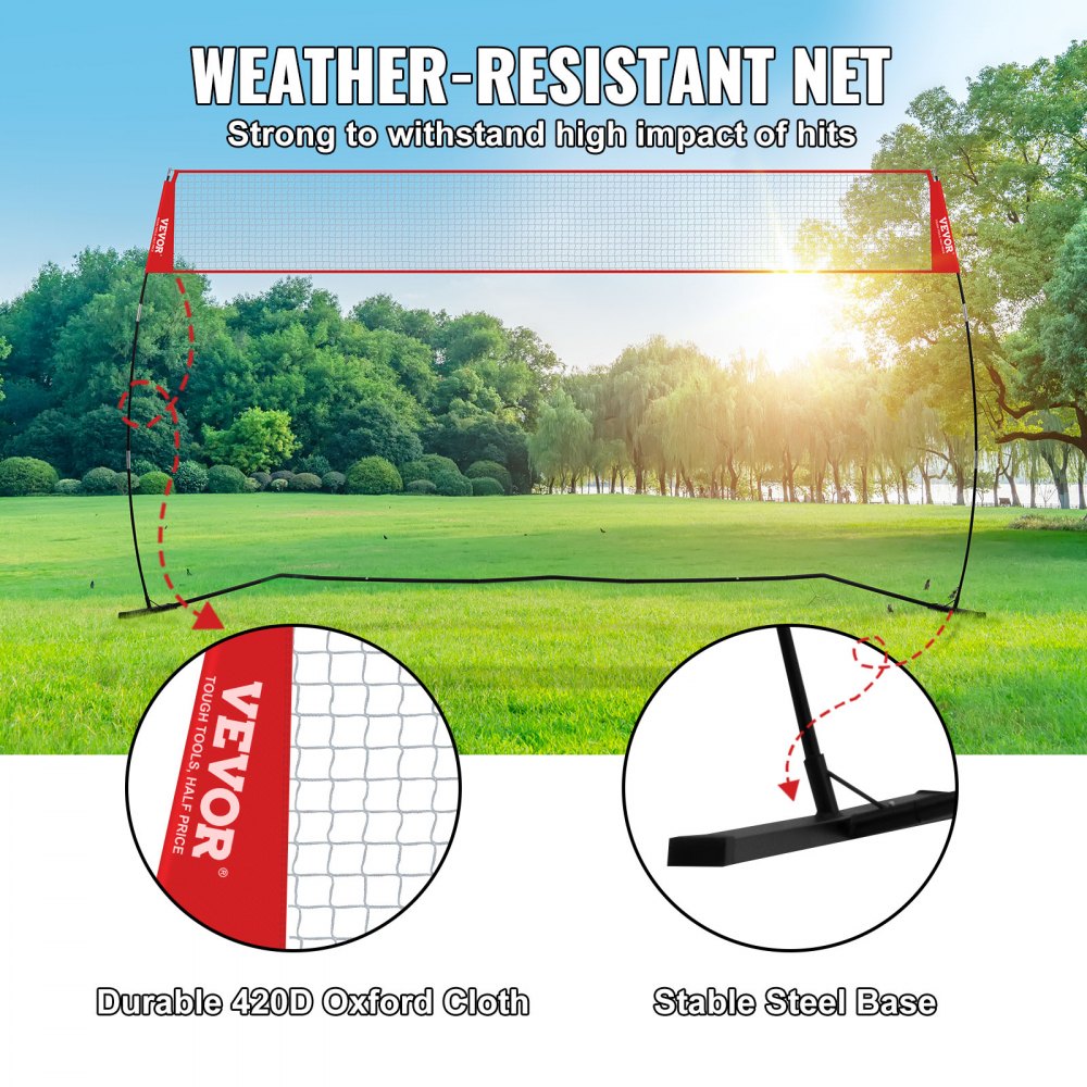 02920 VEVOR Outdoor Portable Volleyball Net System detail photo 5