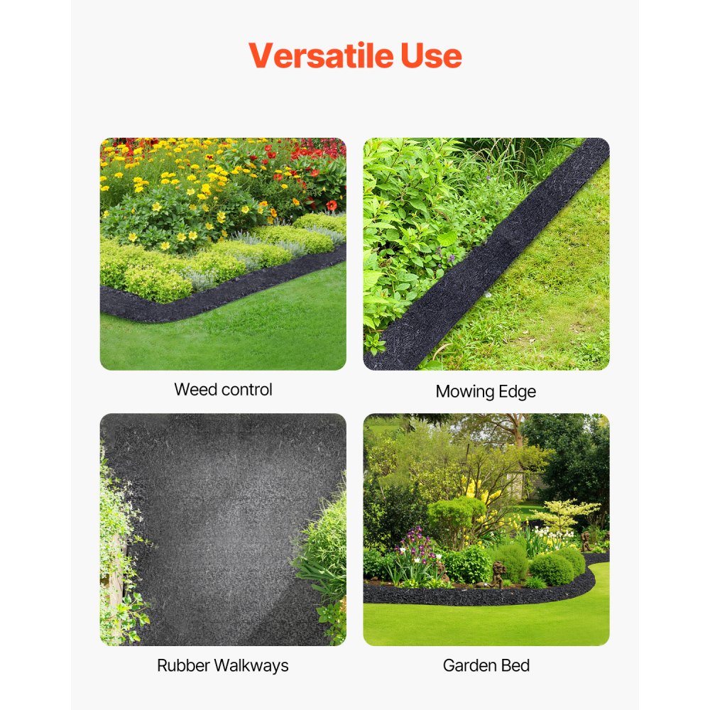 02551 VEVOR Rolled Landscape Edging with Metal U-P detail photo 18