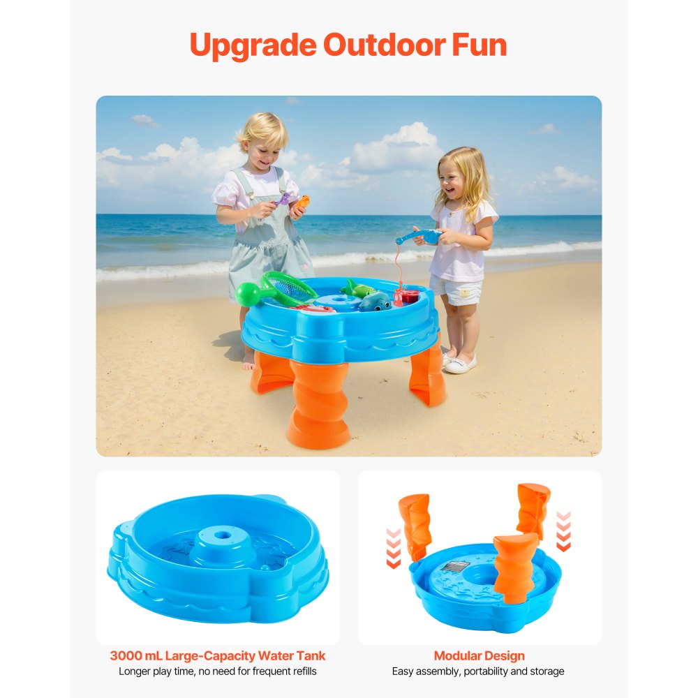 Dergo Big Water Table Basin Animal Water Park Toy 56 Pieces detail photo 6