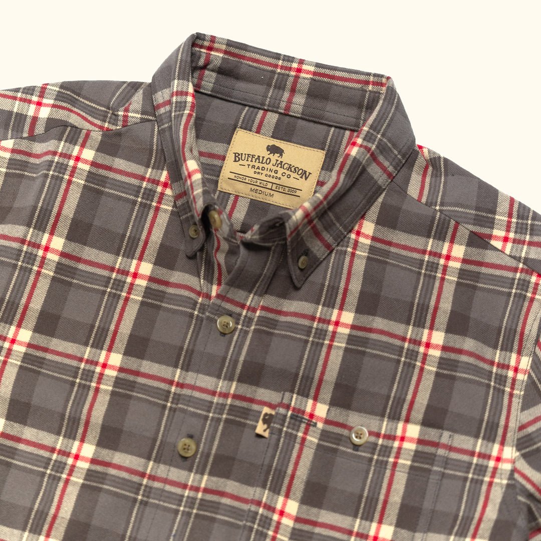 02846 Buffalo Jackson Trading Co Fairbanks Flannel detail photo 6