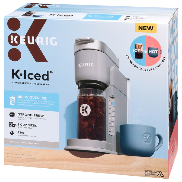 03223 Keurig K-Iced Single Serve Coffee Maker Arct, stock photo — view 1