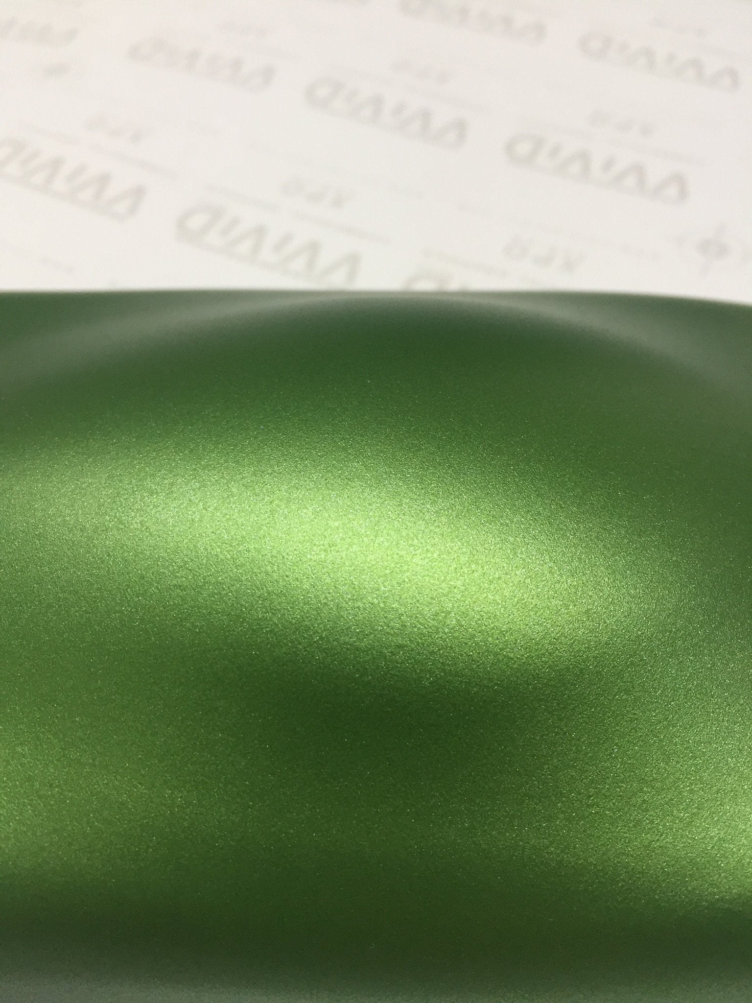 VVIVID Matte Metallic Green Vinyl Wrap Roll 60" x 30M detail photo 5