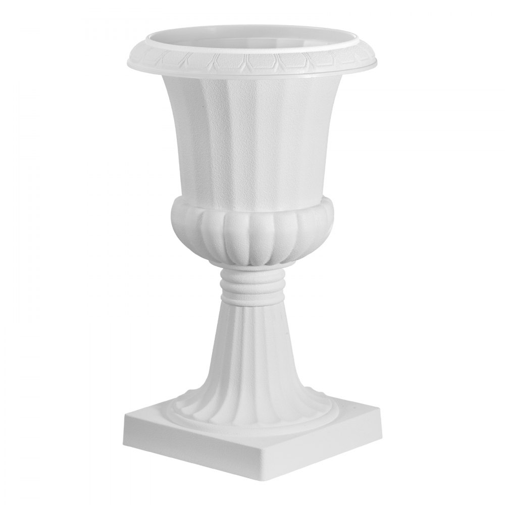 02414 VEVOR White Plastic Urn Planter Parts — Size detail photo 9