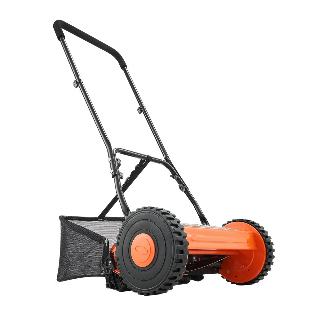 02953 VEVOR Manual Reel Lawn Mower with Grass Catc detail photo 11
