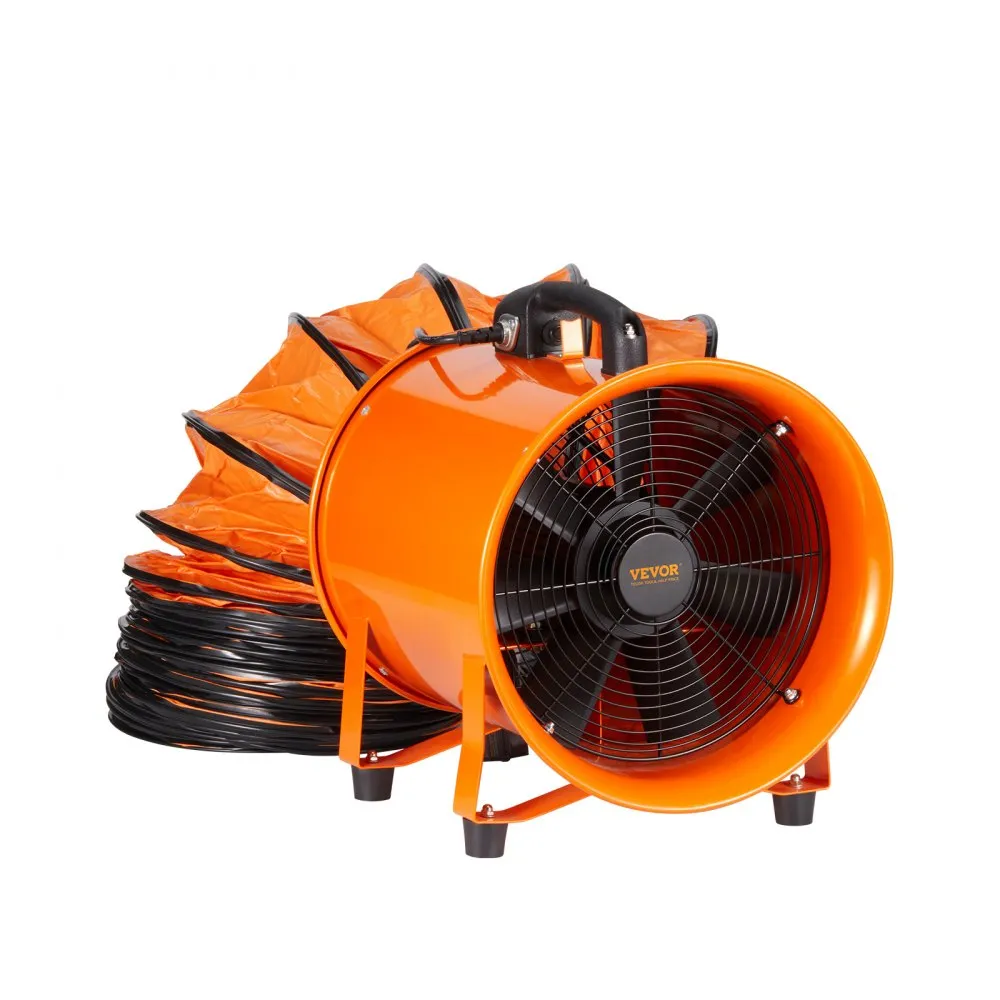 03310 VEVOR 12 Inch Utility Blower Fan 550W Portab detail photo 9