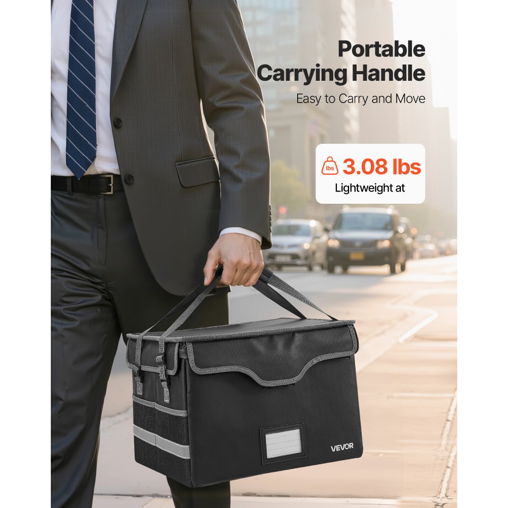 02848 VEVOR Fireproof Document Bag with Combinatio detail photo 6