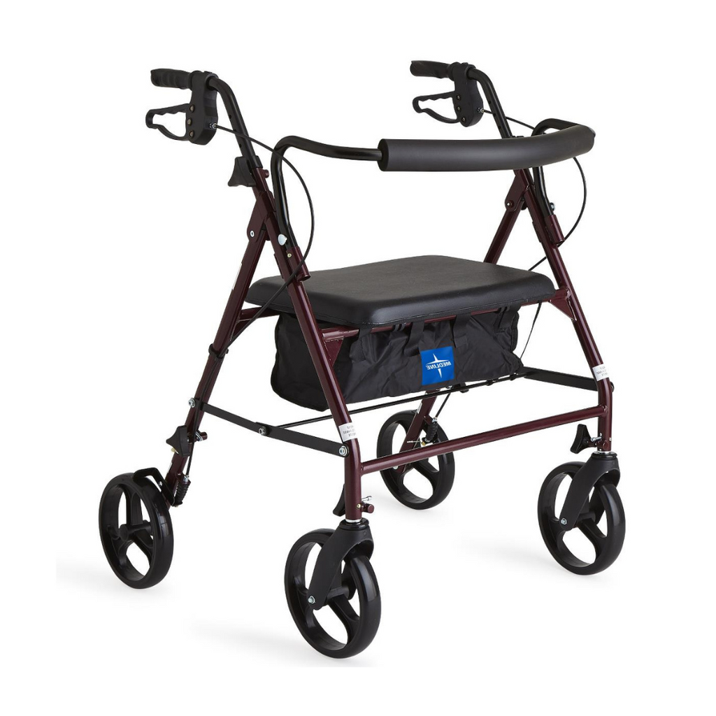 03328 Medline Bariatric Rollator Heavy Duty Rollin detail photo 2
