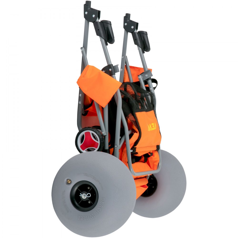 02561 VEVOR Orange Beach Cart with 12-Inch Balloon detail photo 12