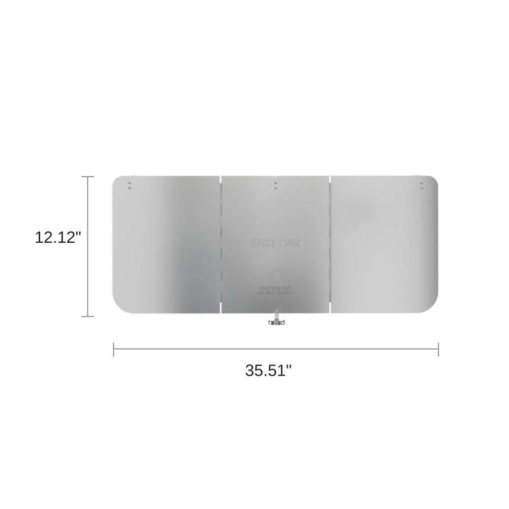 03441 East Oak Heat Focusing Reflector Patio Heate detail photo 6