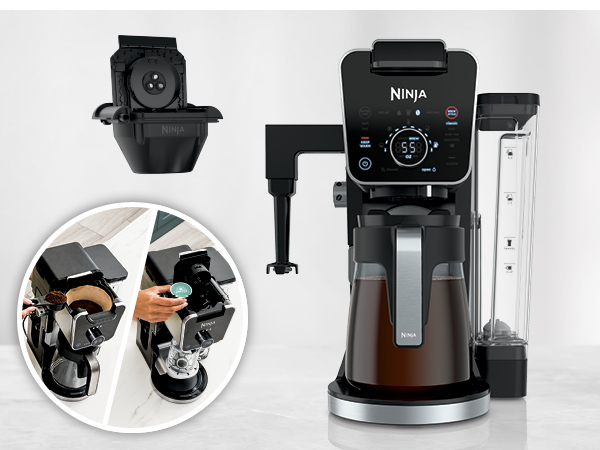 03323 Ninja CFP307 DualBrew Pro Specialty Coffee S, stock photo — view 1