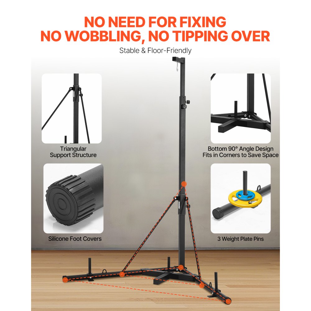 03312 Heavy Duty Punching Bag Stand Boxing Stand M detail photo 5