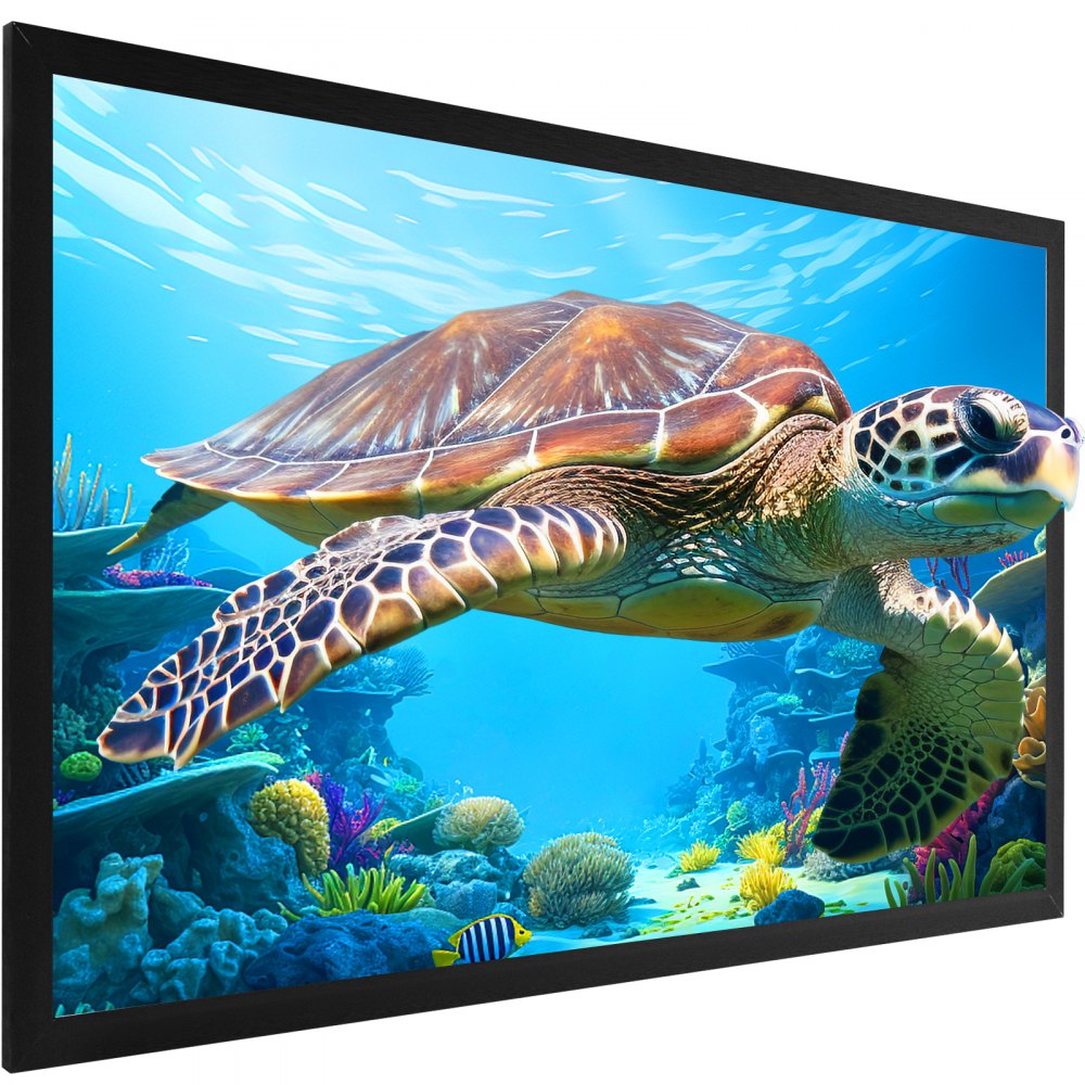 02627 White PVC Projector Screen Material Only — E detail photo 5