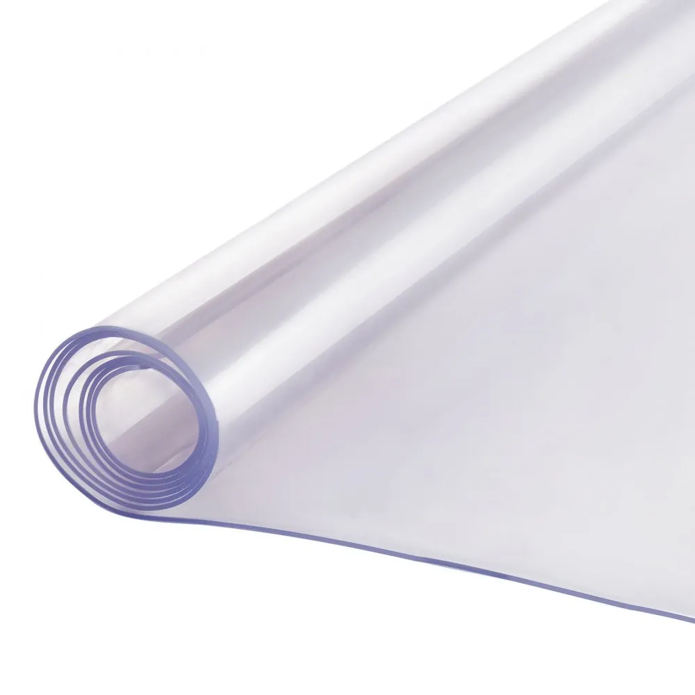 02576 Clear PVC Table Mat Protector Transparent De detail photo 12