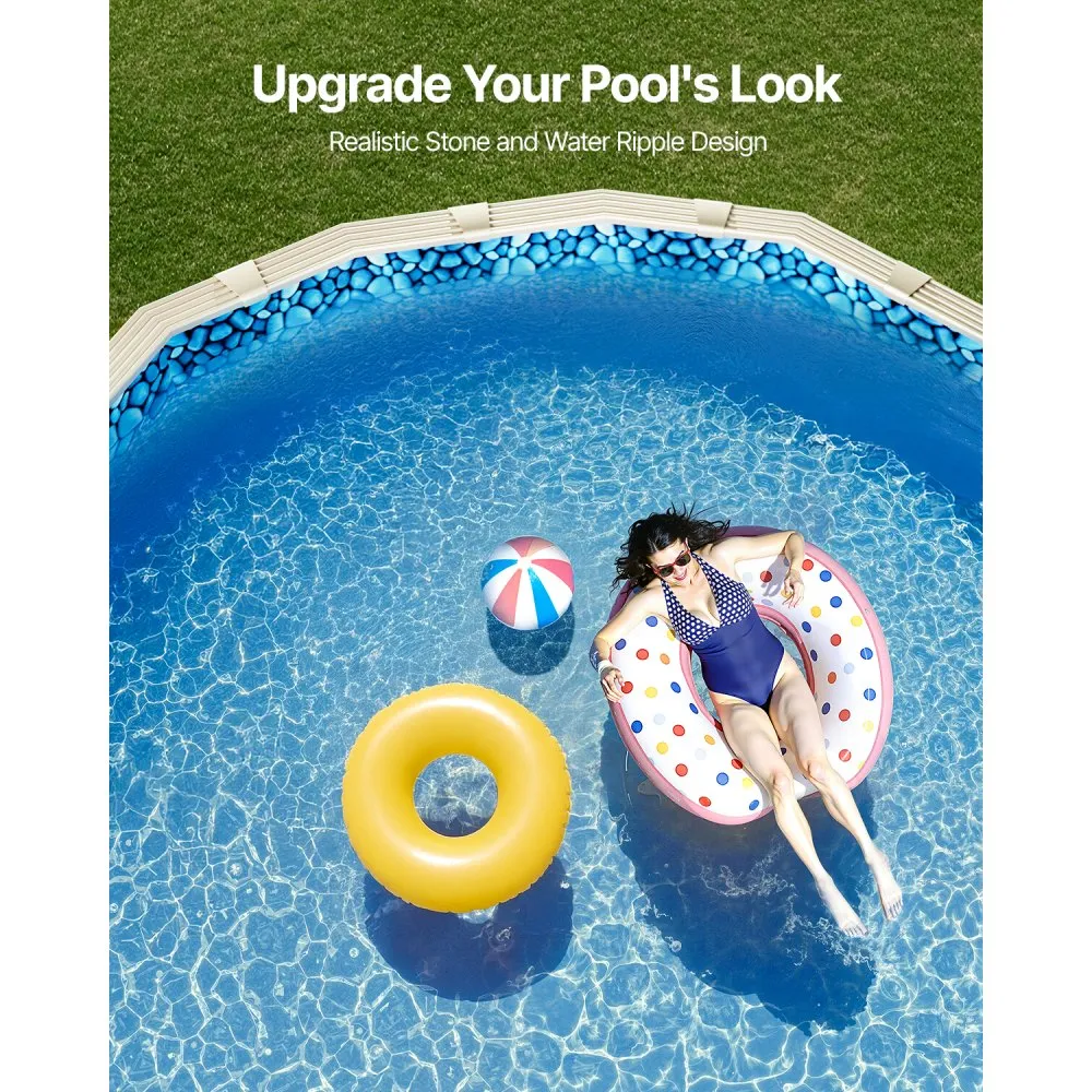 03019 VEVOR Above Ground Pool Liner Open Box As Is detail photo 6