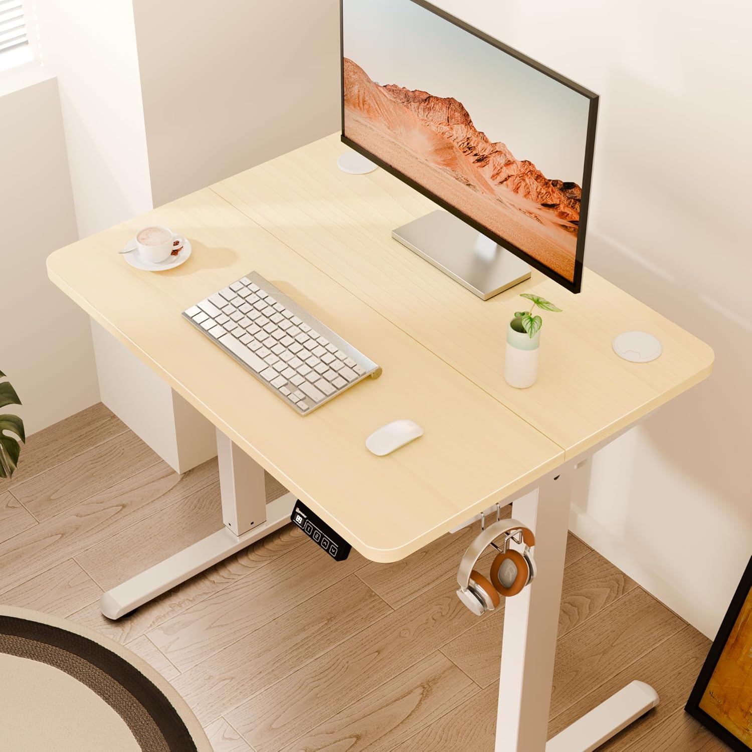 02891 BSQ Electric Standing Desk ESD01-80A Adjusta detail photo 5