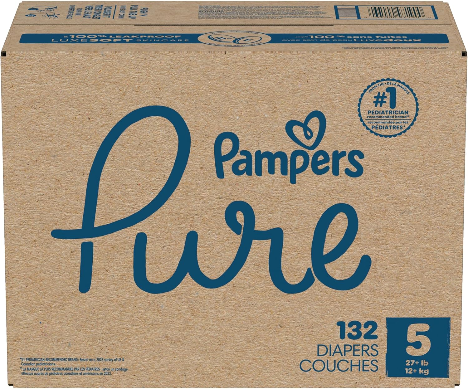 03220 Pampers Pure Protection Baby Diapers Size 5 detail photo 18
