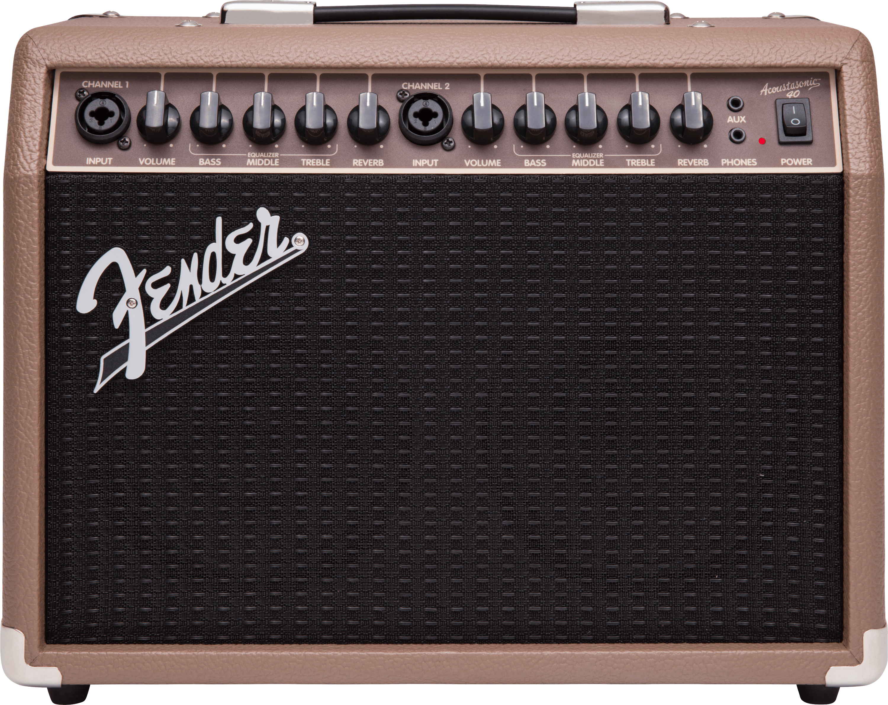 Fender Acoustasonic 40 40-Watt Acoustic Guitar Amplifier Unit detail photo 2