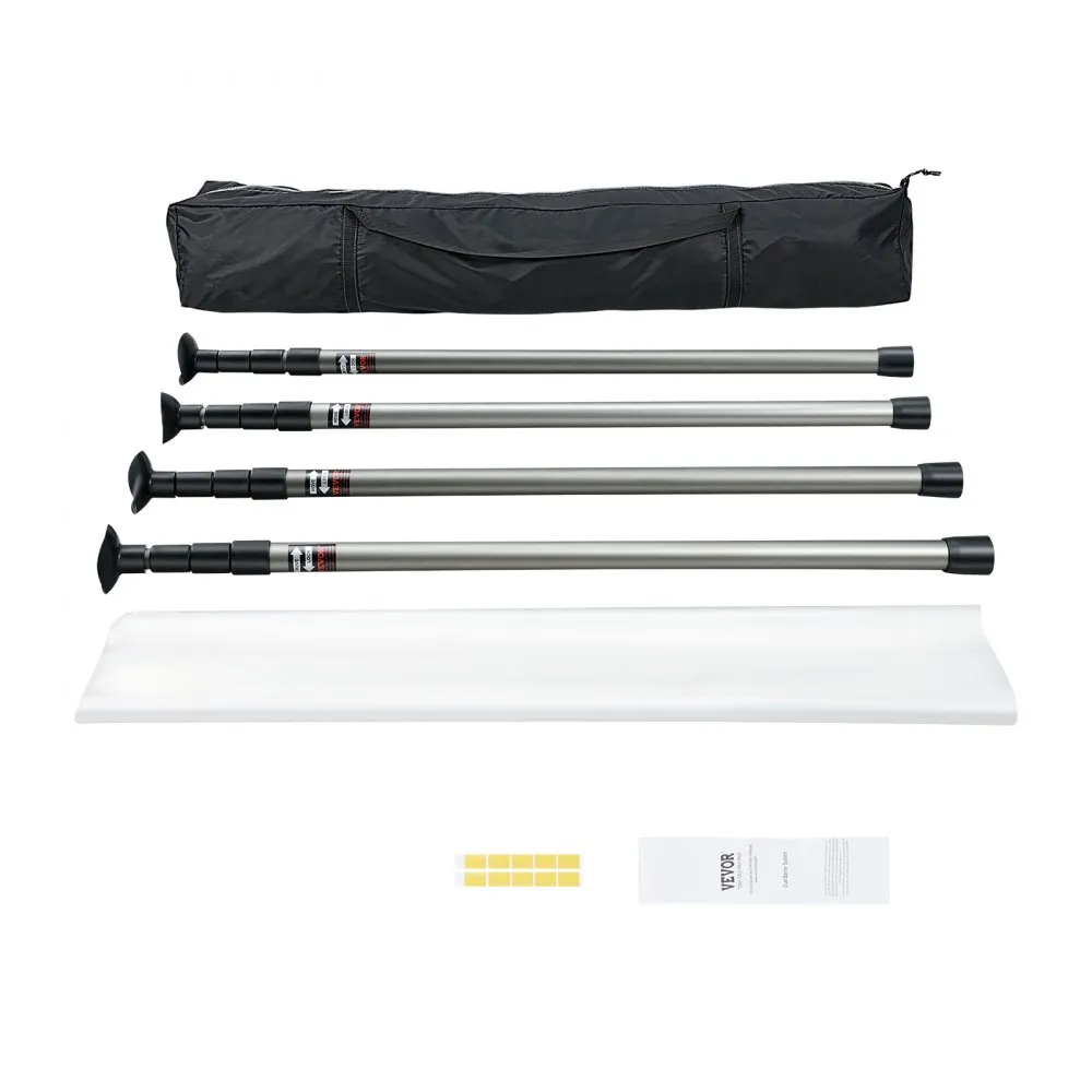 02961 VEVOR Dust Barrier System with Telescoping P detail photo 9