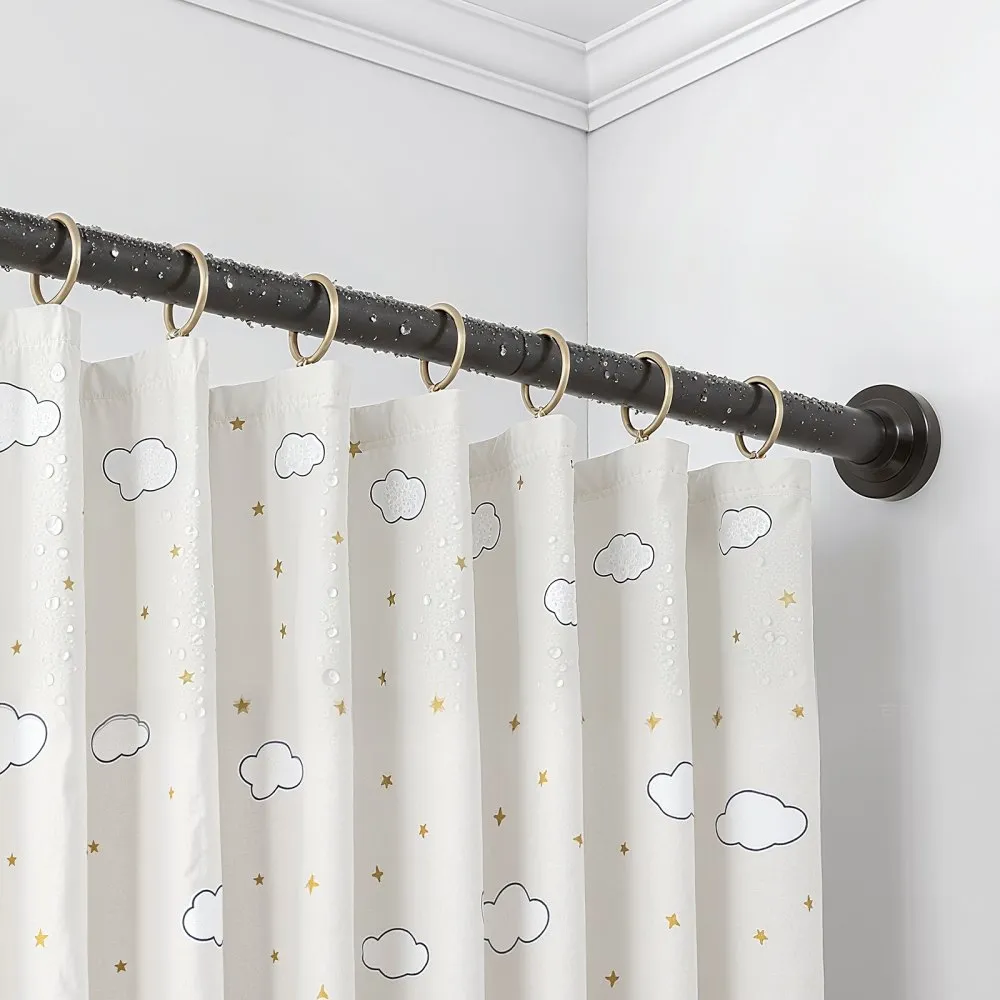 02923 VEVOR Straight Shower Curtain Rods 28-76 Inc detail photo 8