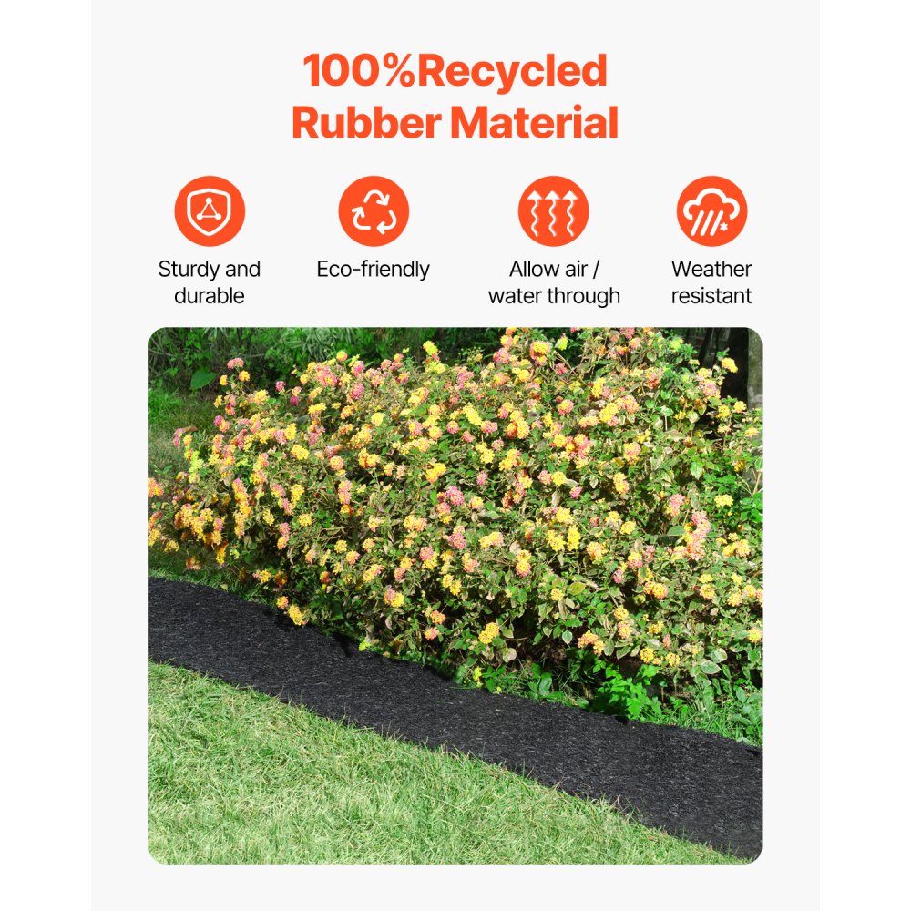 02551 VEVOR Rolled Landscape Edging with Metal U-P detail photo 17