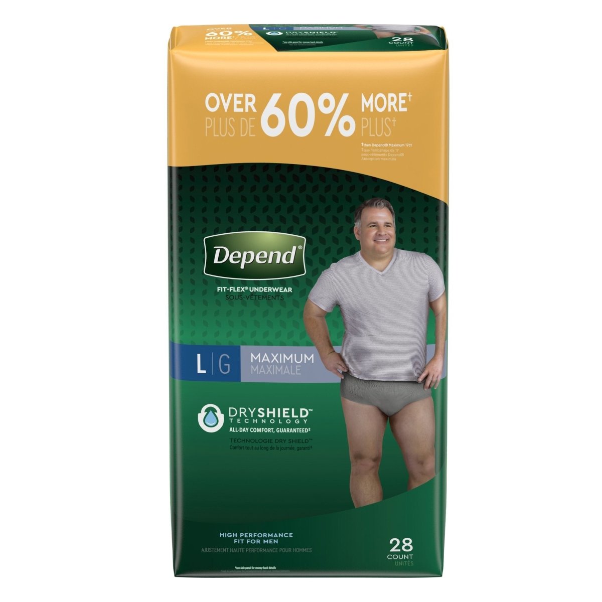 03205 Depend Fit-Flex Incontinence Underwear for M detail photo 12
