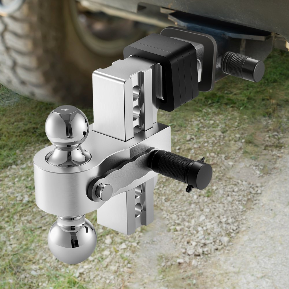 03016 VEVOR Ball Mount Hitch AL-2-drop6 2 Inch Rec detail photo 8
