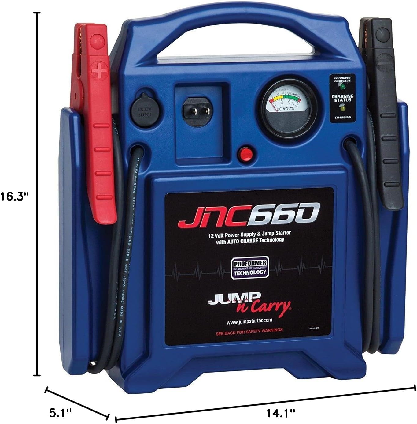 02868 Jump-N-Carry JNC660 12V 1700 Peak Amp Jump S detail photo 7