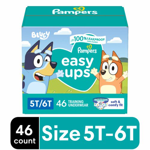 03356 Pampers Easy Ups Training Underwear Size 5T detail photo 2