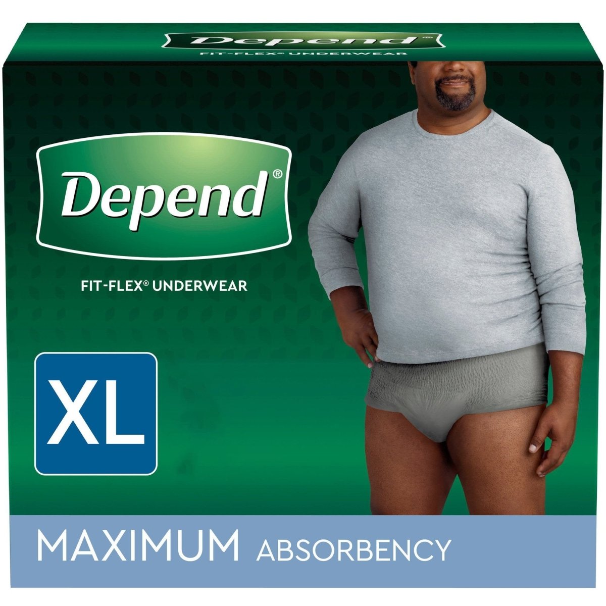 03205 Depend Fit-Flex Incontinence Underwear for M detail photo 6