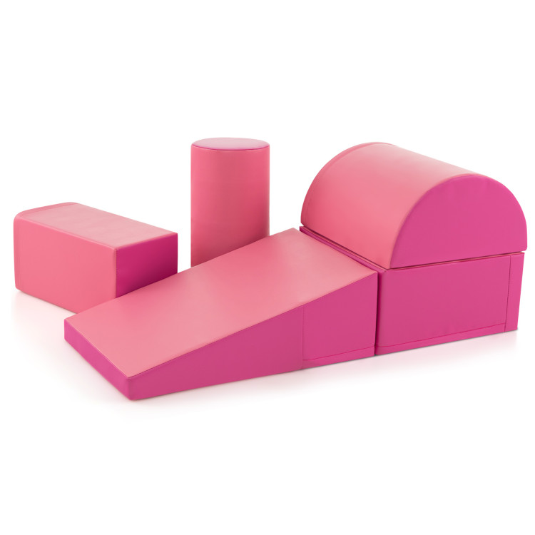 03415 Toddler Foam Climbing Blocks 5-Piece Soft Pl detail photo 3
