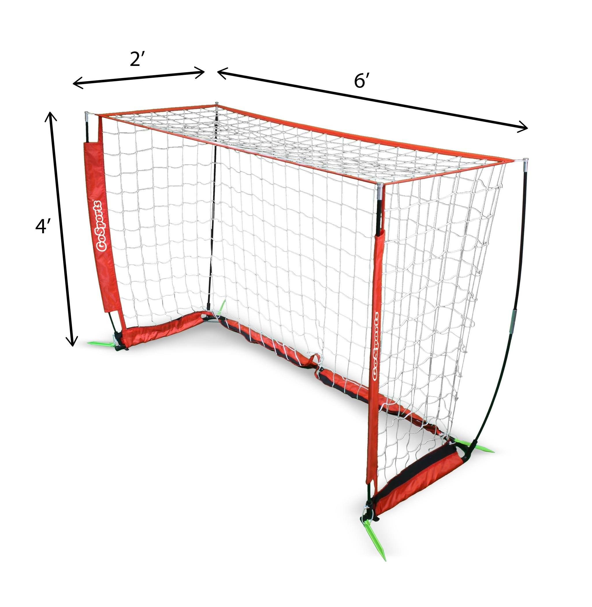 GOAT Goals Portable Soccer Goal 6x4FT Sports Equipment detail photo 2