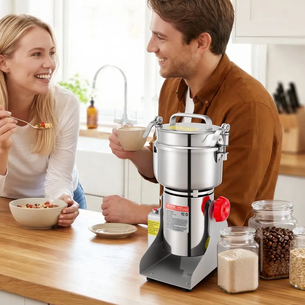 02942 VEVOR 500g Electric Grain Grinder Mill 2000W detail photo 8