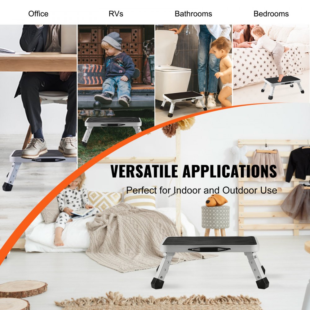 02844 VEVOR Foldable Platform Step Stool Model WK2 detail photo 6