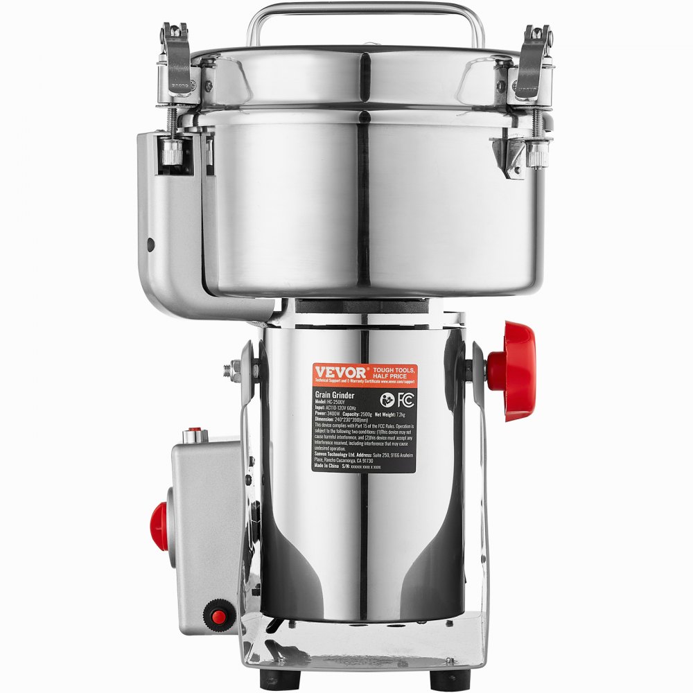 02577 VEVOR Electric Grain Grinder 2500g Swing Typ detail photo 9