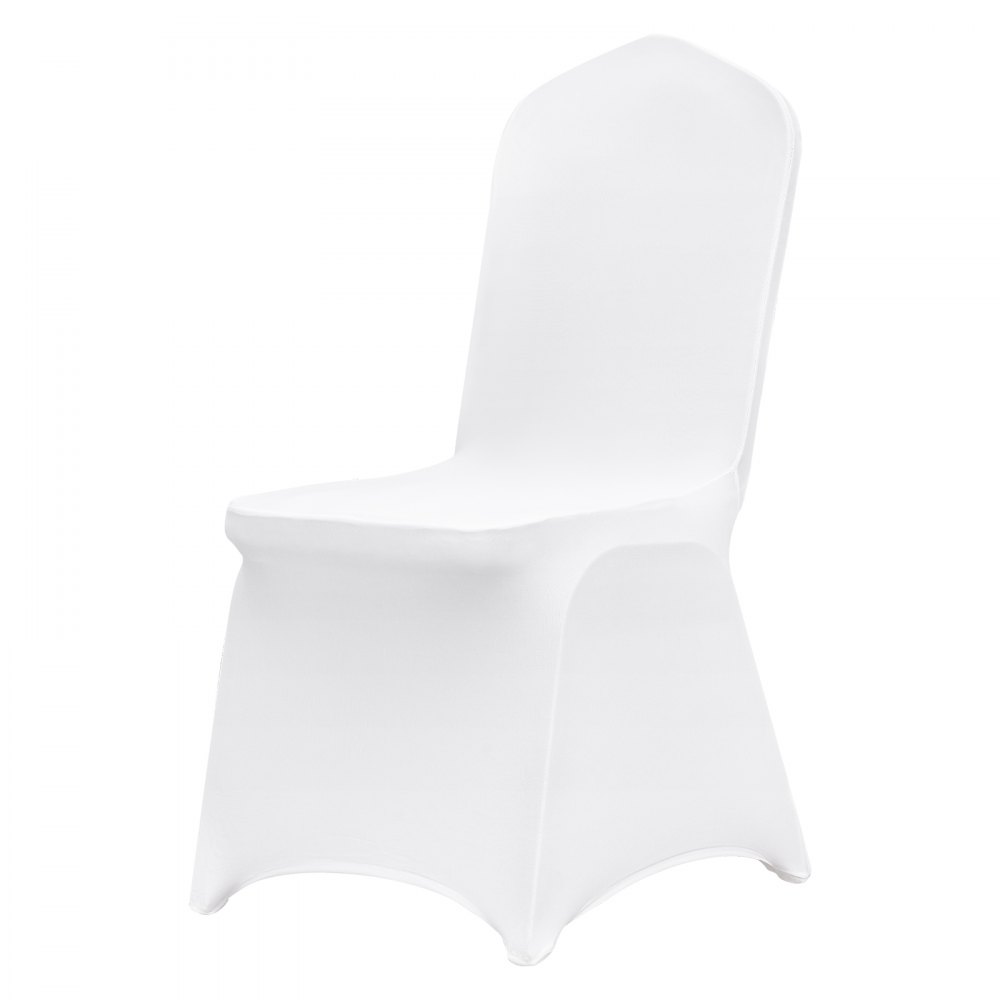 02947 VEVOR White Spandex Banquet Chair Covers — Q detail photo 9