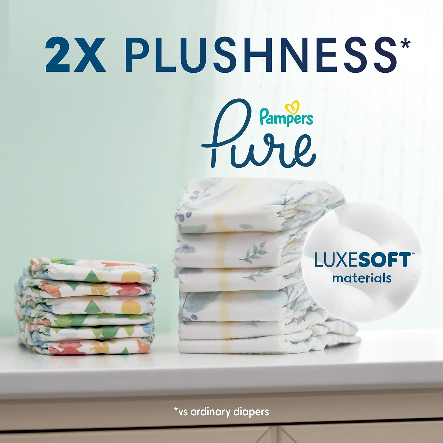 03220 Pampers Pure Protection Baby Diapers Size 5 detail photo 8
