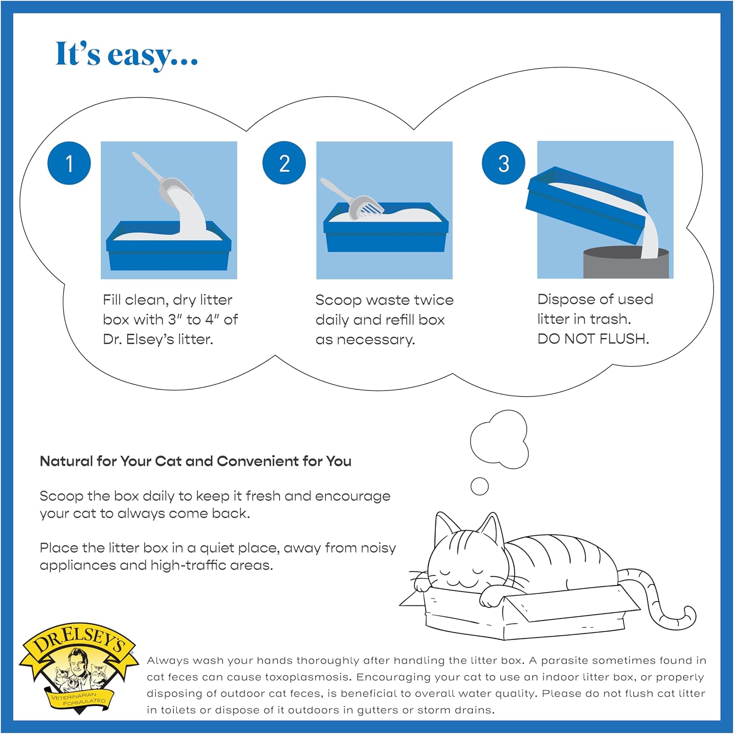 02862 Dr. Elsey's Ultra Cat Litter Unscented Hard detail photo 7