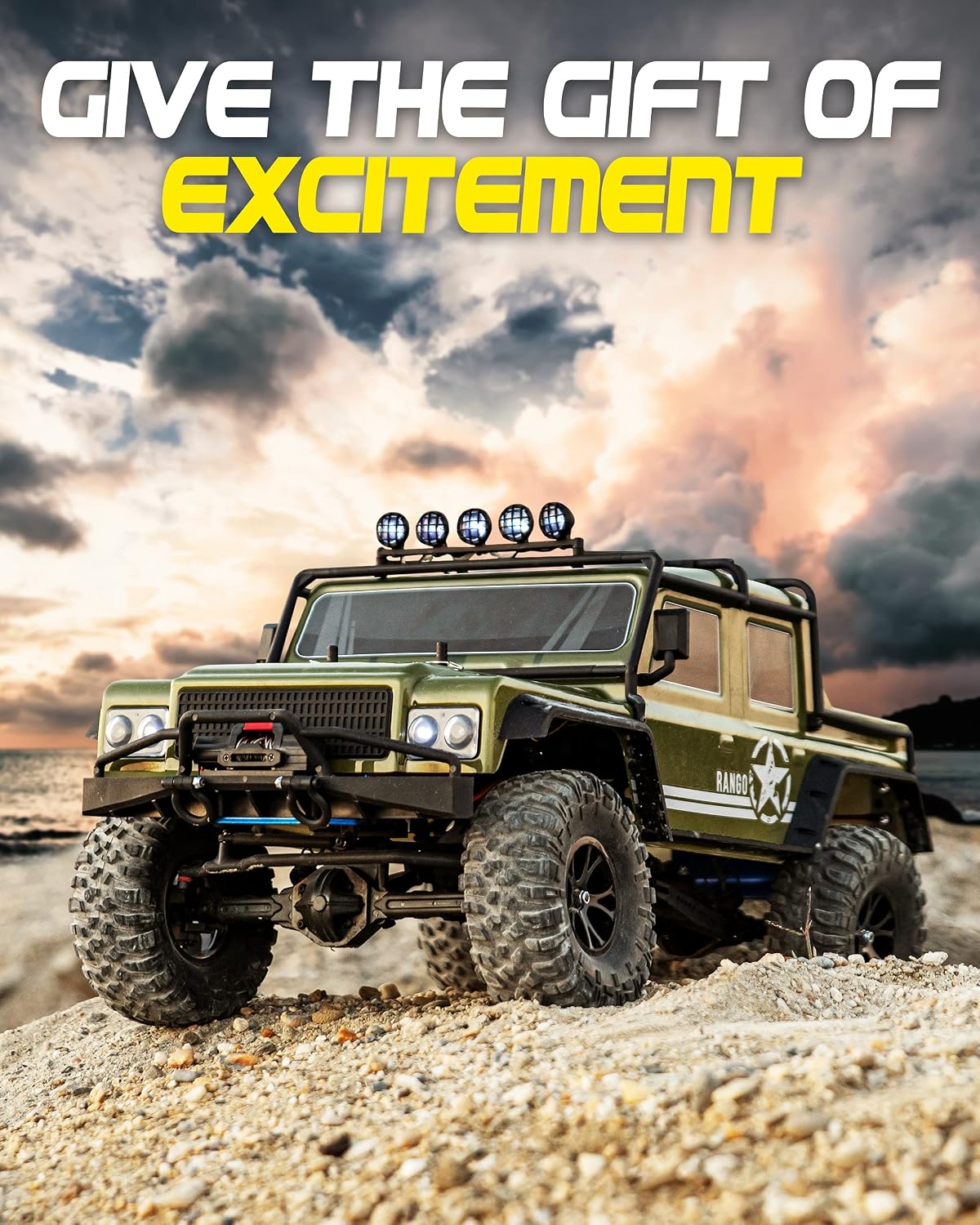 02608 LAEGENDARY Rango 1/10 Scale RC Rock Crawler detail photo 6