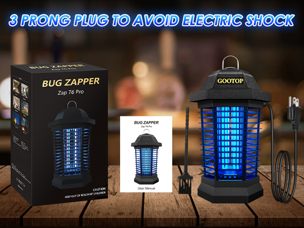 03380 Bug Zapper Zap T6 Pro Electric Mosquito Kill, stock photo — view 1