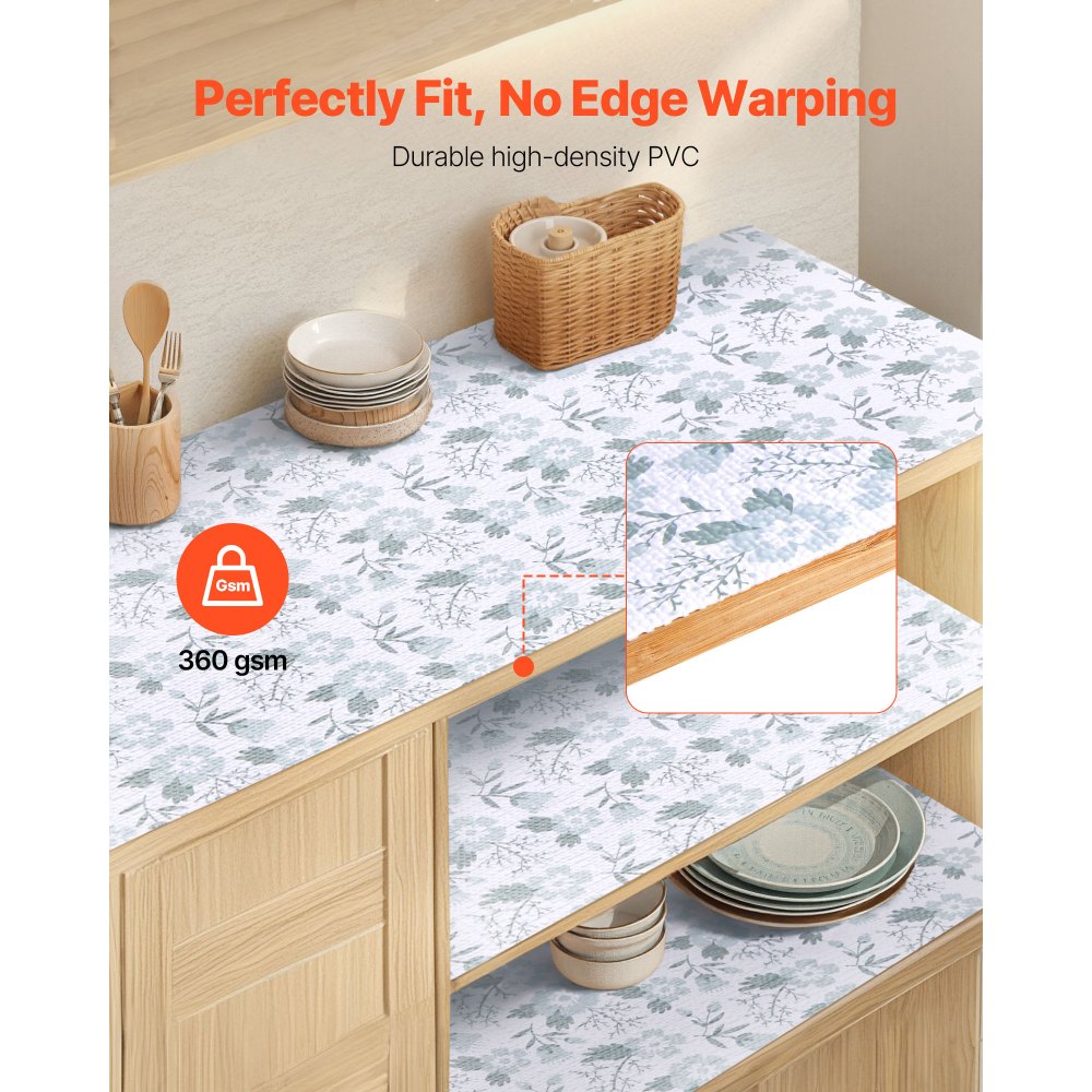 02933 VEVOR Shelf Liners And Drawer Liners PVC Flo detail photo 2