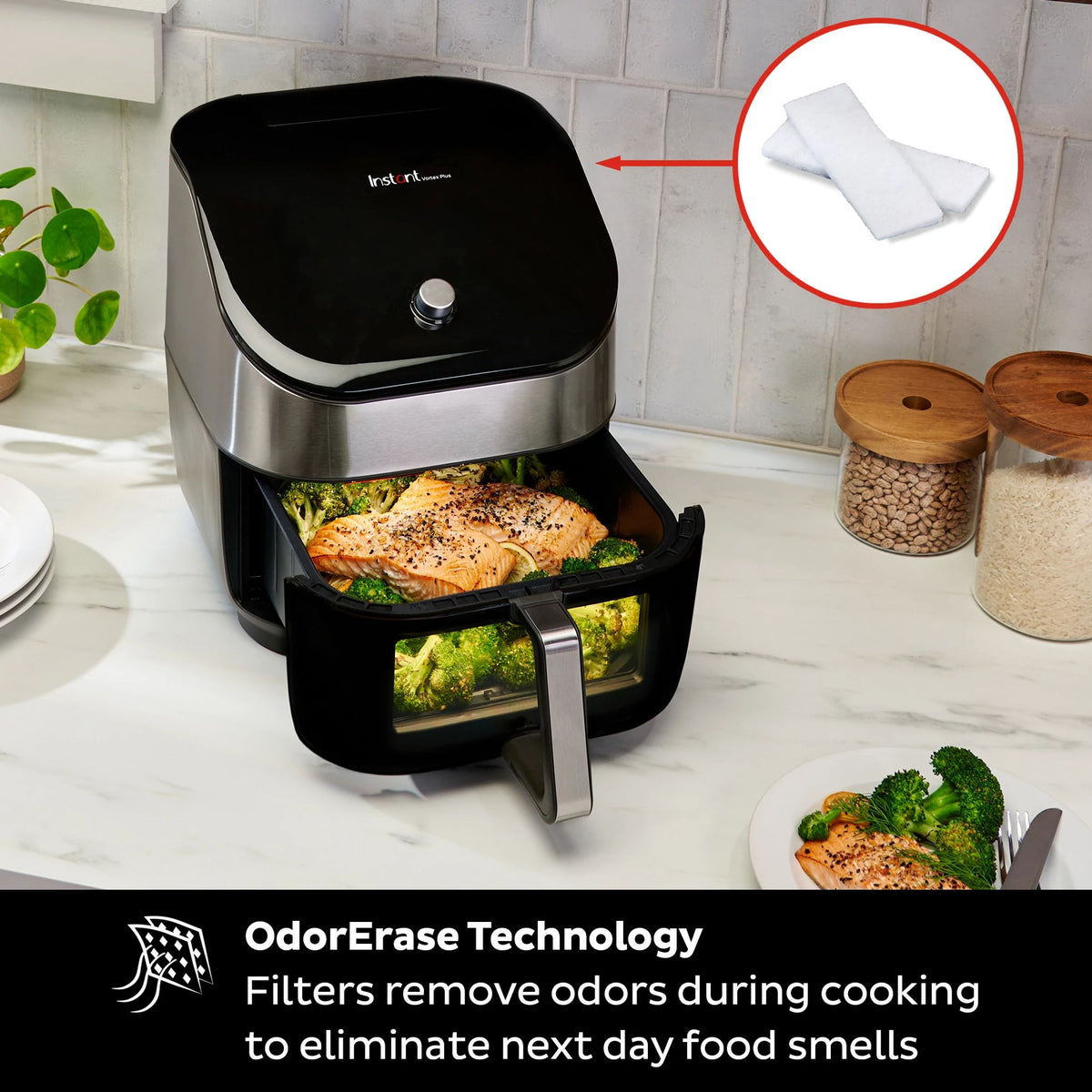 03155 Instant Pot Vortex Plus 6-in-1 Air Fryer Wit detail photo 3