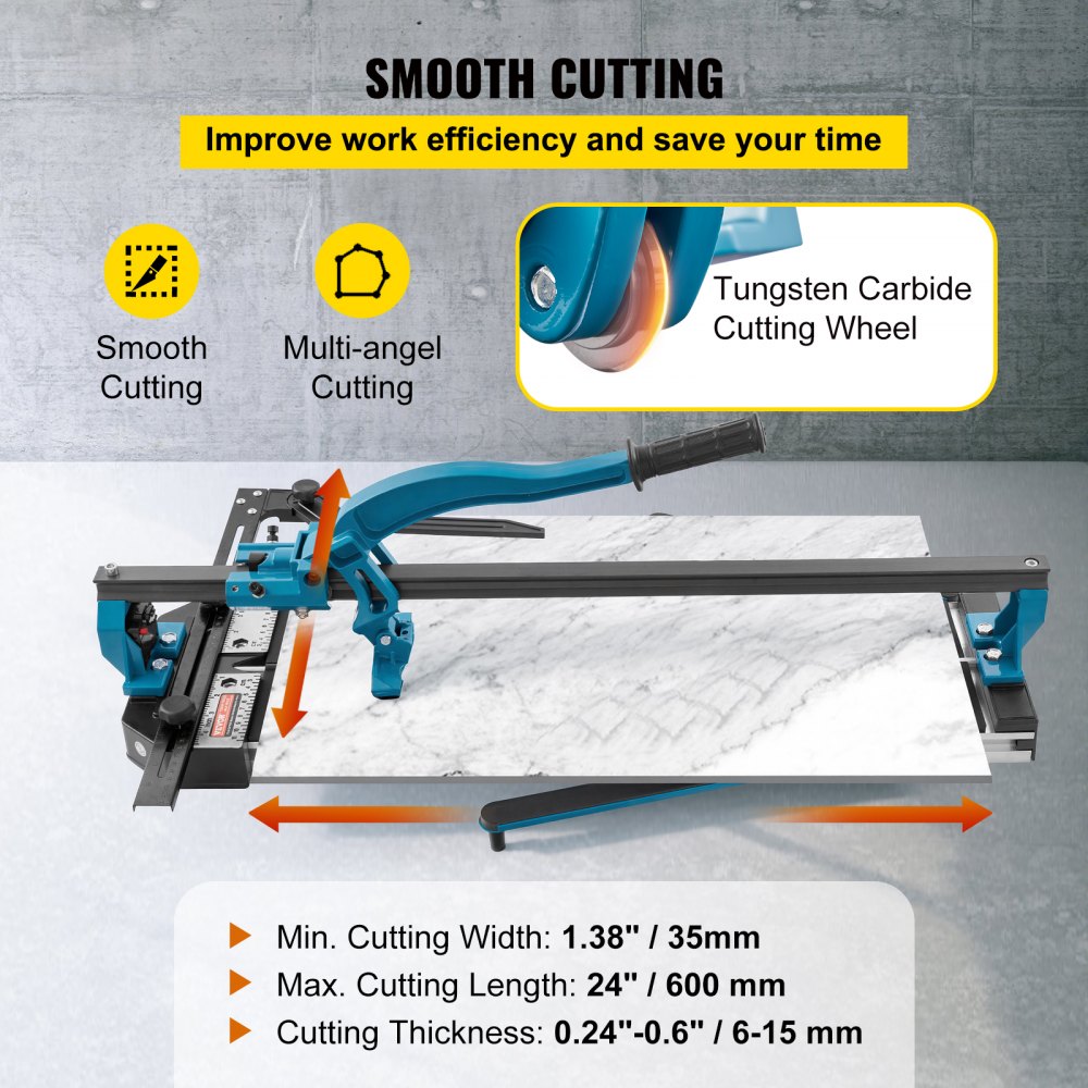 02938 VEVOR Manual Tile Cutter 24 Inch Professiona detail photo 3