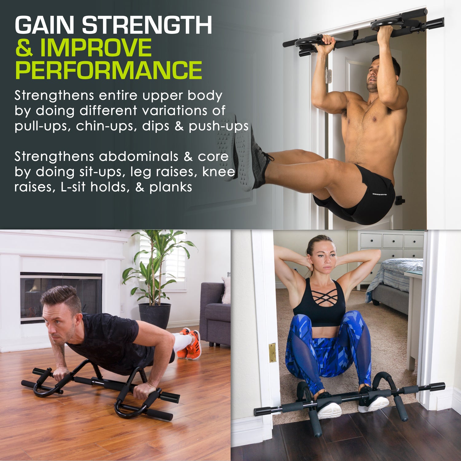 03460 Unknown Multi-Function Doorway Pull Up Bar F detail photo 6