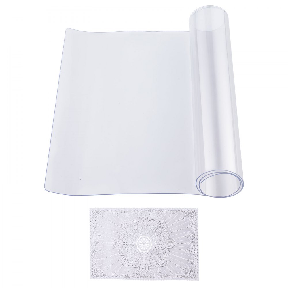 02575 VEVOR Clear Tablecloth Protector 1.5mm Thick detail photo 9