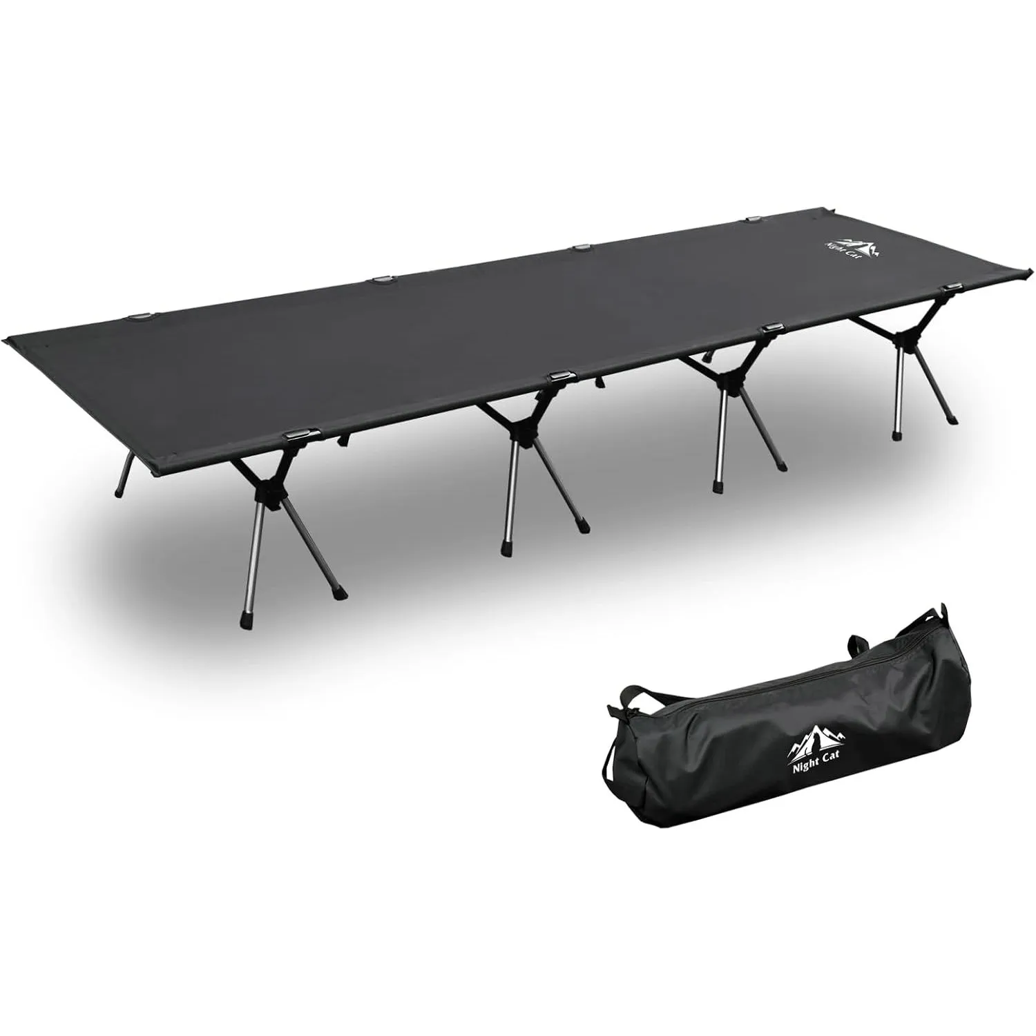 03461 Folding Camping Cot OC-XJC9651-BK Portable S, stock photo — view 1